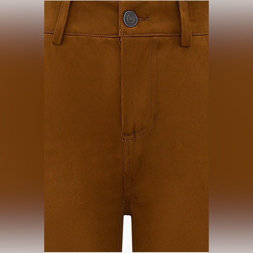 House of CB Apollo Suede Brown Pants - Picture 6 of 6